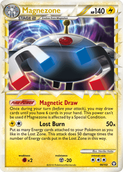 Magnezone from HS—Triumphant #96
