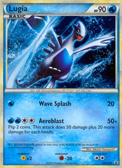 Lugia from HGSS Black Star Promos
