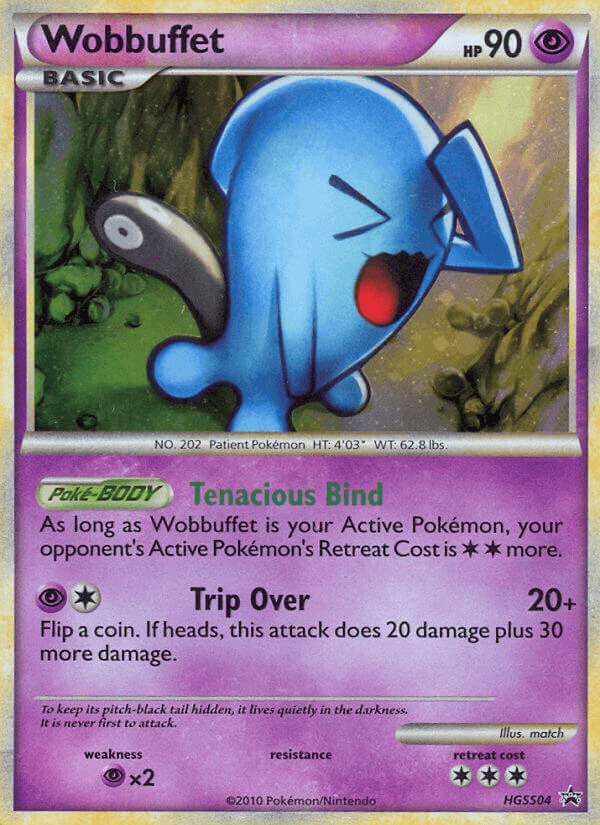 Wobbuffet from HGSS Black Star Promos