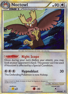 Noctowl from HGSS Black Star Promos