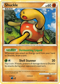 Shuckle from HGSS Black Star Promos #HGSS15