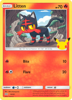 Litten from McDonald's Collection 2021 #15