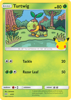 Turtwig from McDonald's Collection 2021 #4