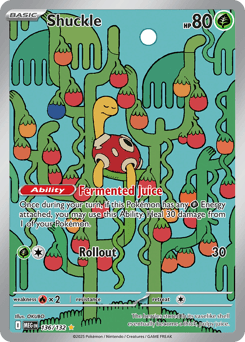 Shuckle from Mega Evolution #136