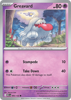 Greavard from Mega Evolution #65