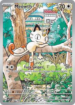 Meowth from Phantasmal Flames #106
