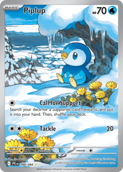 Piplup from Phantasmal Flames #98