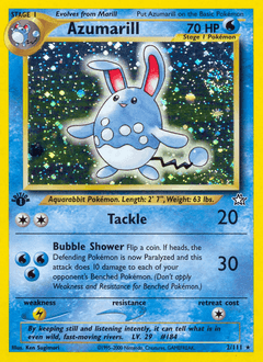 Azumarill from Neo Genesis #2