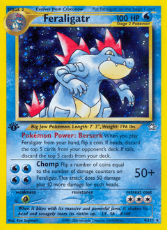 Feraligatr from Neo Genesis #4
