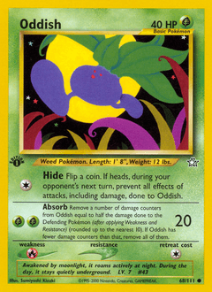 Oddish from Neo Genesis #68