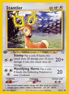 Stantler from Neo Genesis #76