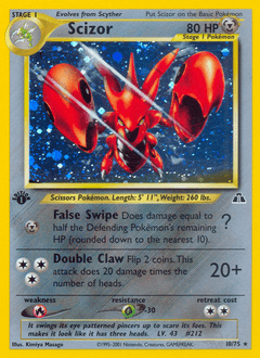 Scizor from Neo Discovery #10