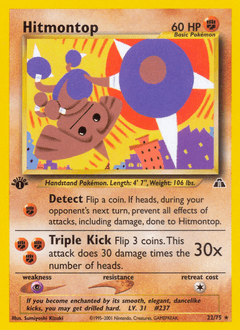 Hitmontop from Neo Discovery #22