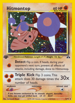Hitmontop from Neo Discovery #3