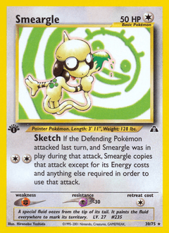 Smeargle from Neo Discovery #30