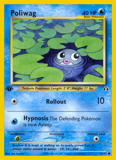 Poliwag from Neo Discovery #62