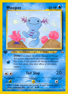 Wooper from Neo Discovery #71