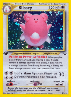 Blissey from Neo Revelation