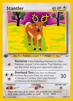 Stantler from Neo Revelation #38