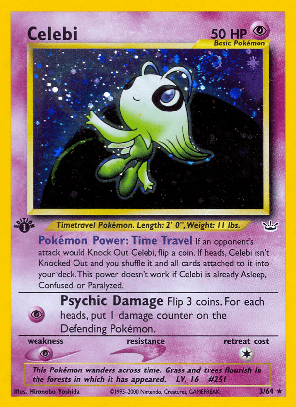 Celebi from Neo Revelation