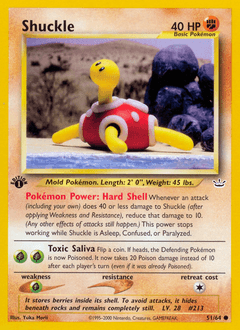 Shuckle from Neo Revelation #51