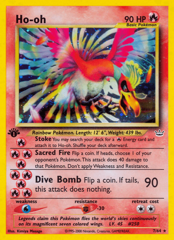 Ho-oh from Neo Revelation