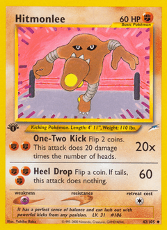 Hitmonlee from Neo Destiny #42