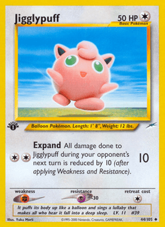 Jigglypuff from Neo Destiny #44