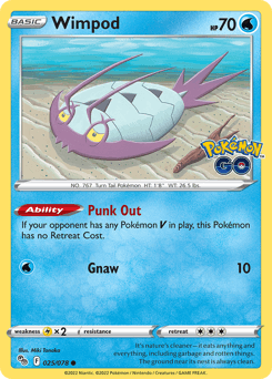 Wimpod from Pokémon GO #25