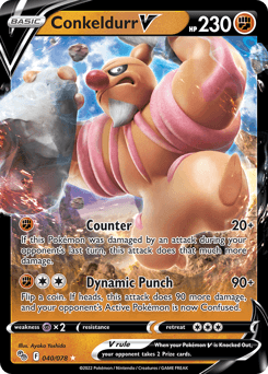 Conkeldurr V from Pokémon GO #40