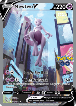 Mewtwo V from Pokémon GO #72