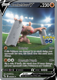 Conkeldurr V from Pokémon GO #74