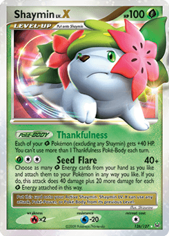 Shaymin LV.X from Platinum #126