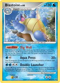 Blastoise from Platinum