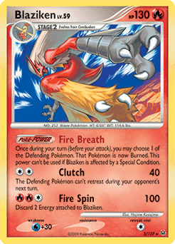 Blaziken from Platinum