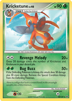 Kricketune from Platinum #32