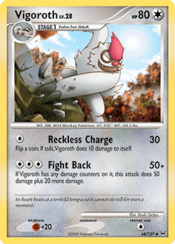 Vigoroth from Platinum #64