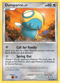 Dunsparce from Platinum #73