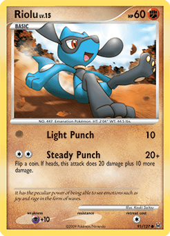 Riolu from Platinum #91