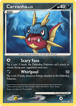 Carvanha from Rising Rivals #58