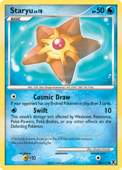 Staryu from Rising Rivals #83
