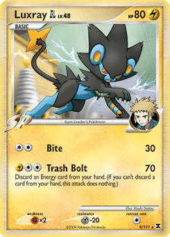 Luxray GL from Rising Rivals #9
