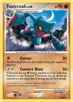 Toxicroak from Arceus #11