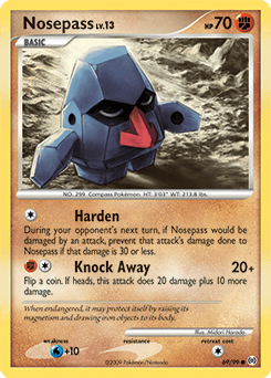 Nosepass from Arceus #69