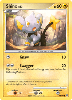 Shinx from Arceus #74