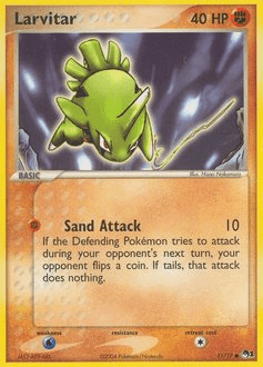Larvitar from POP Series 1 #11