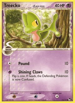 Treecko δ from POP Series 4 #15
