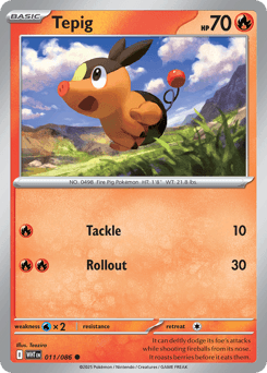 Tepig from White Flare #11