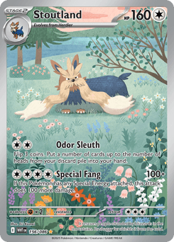 Stoutland from White Flare #156