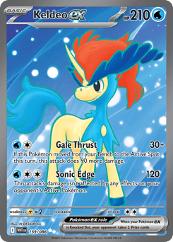 Keldeo ex from White Flare #159